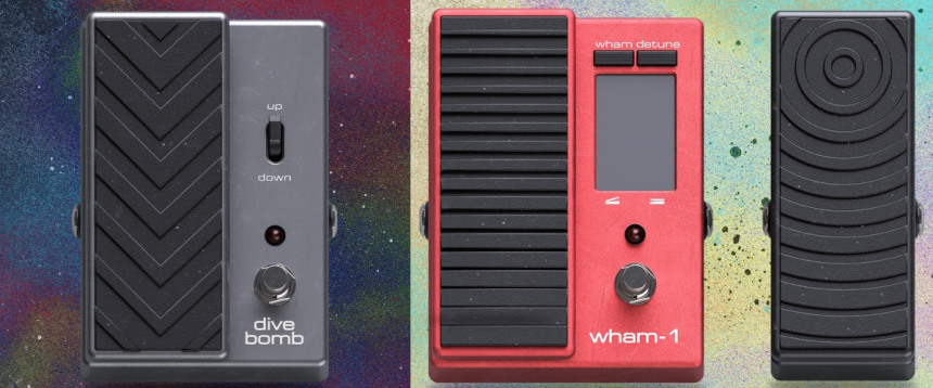 Pedales whammy y wah en Archetype: Tom Morello