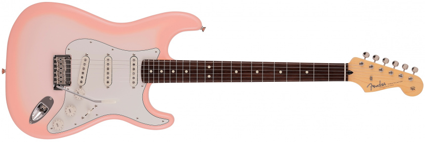Frontal de la Fender Hybrid II Stratocaster Limited Run Sakuraburst