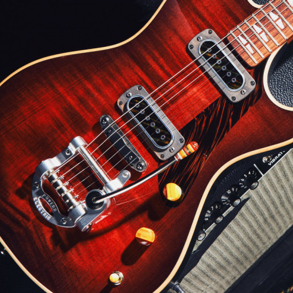 Powers Electric A-Type con acabado sunburst