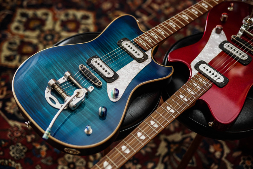 Powers Electric A-Type acabado sólido y sunburst