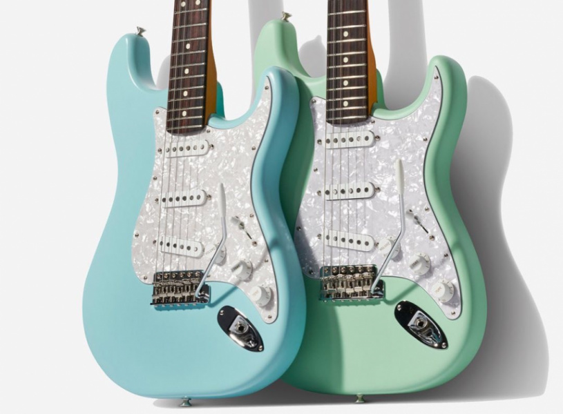 Fender Limited Edition Cory Wong Stratocaster en Surf Green y Daphne