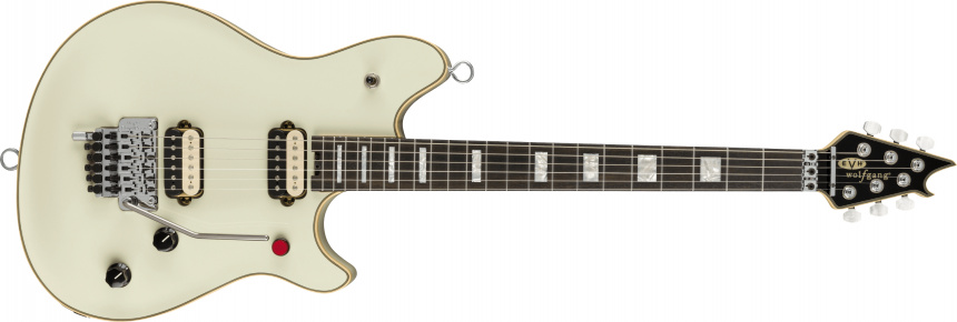 EVH MIJ Series Signature Wolfgang en Ivory
