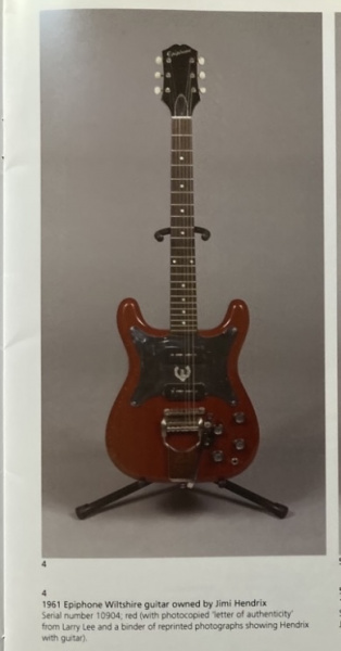 Epiphone Wilshire de Jimi Hendrix