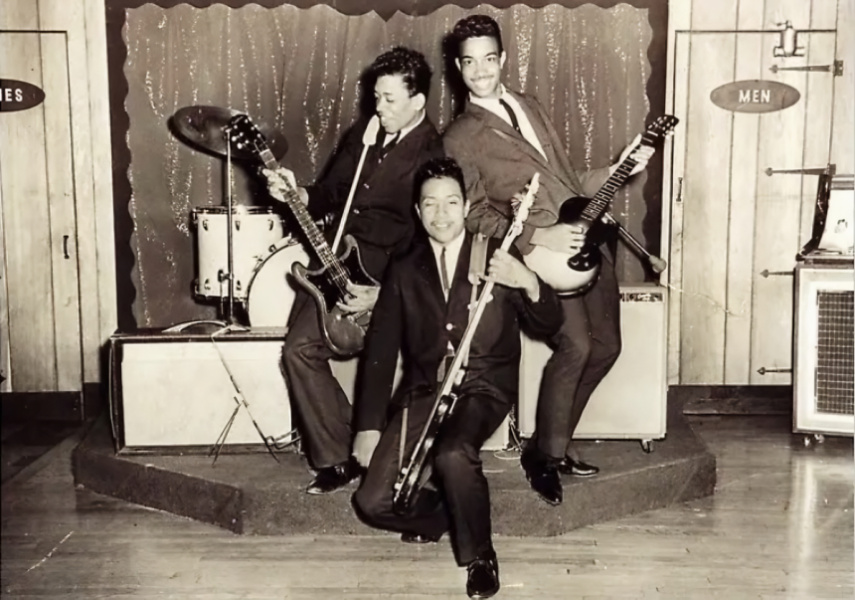 Jim Hendrix con los King Casuals