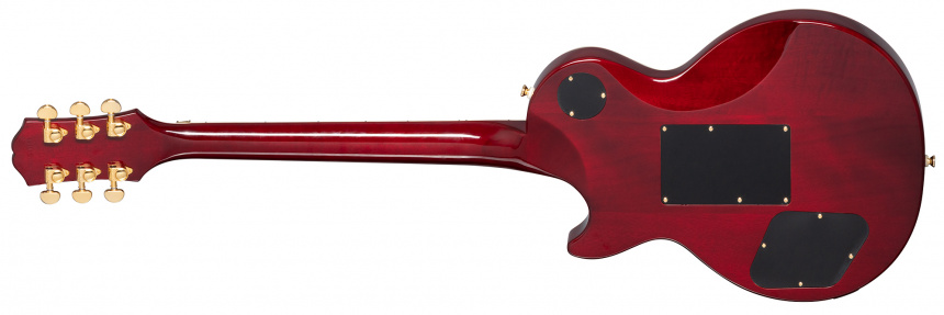 Trasera de la Epiphone Alex Lifeson Les Paul Custo