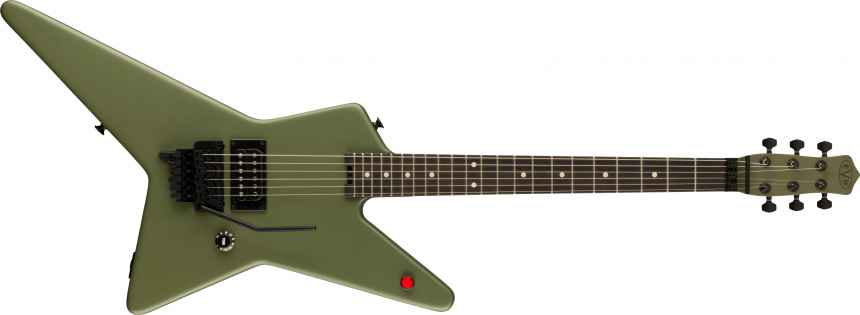 EVH Limited Edition Star en Matte Army Drab