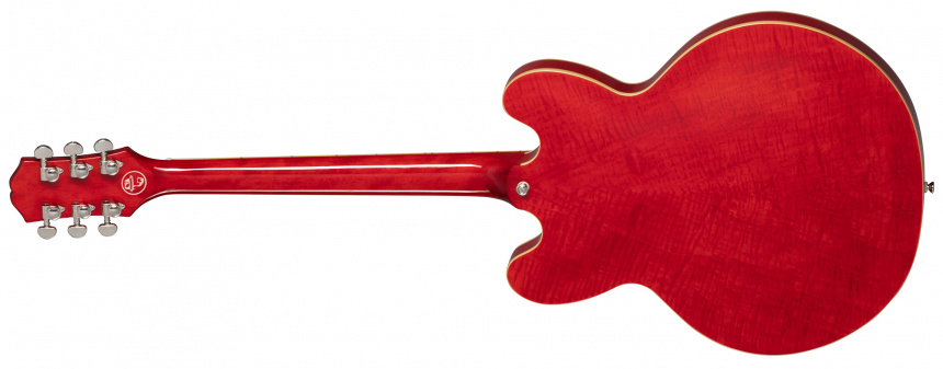 Trasera de la Epiphone Marty Schwartz ES-335