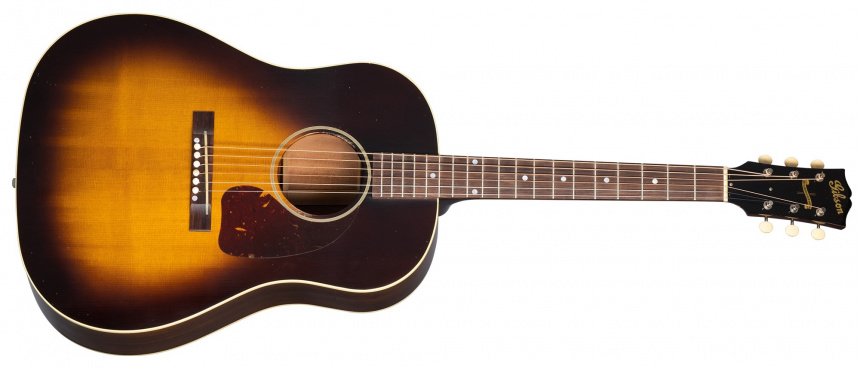 1942 Banner J-45 Vintage Sunburst Light Aged