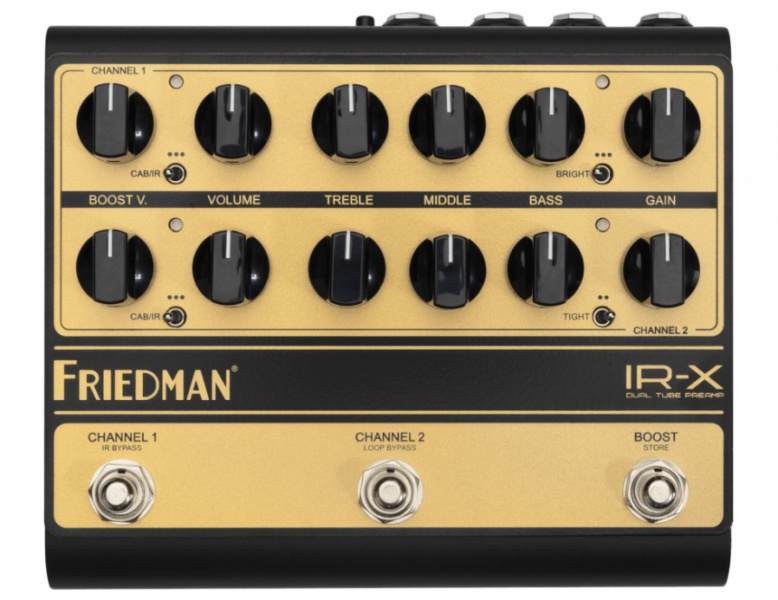 Frontal del Friedman IR-X Preamp