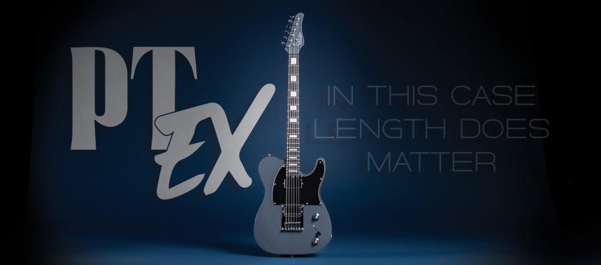 Banner Schecter PT EX Dorian Gray