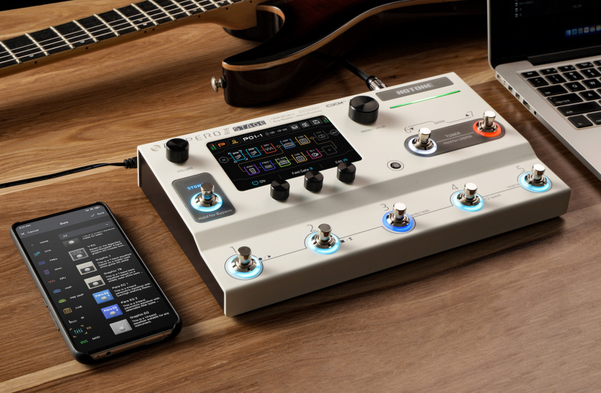 Hotone Ampero II Stage con app movil