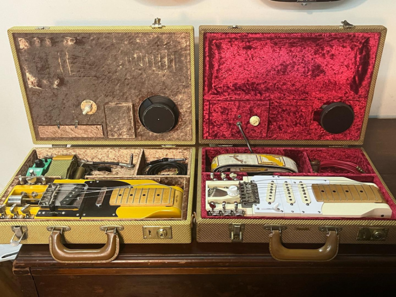 Telecaster y Strat plegables de Blues Walker