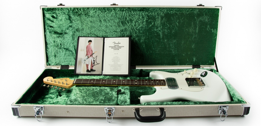 Fender Souichiro Yamauchi Stratocaster Custom con estuche