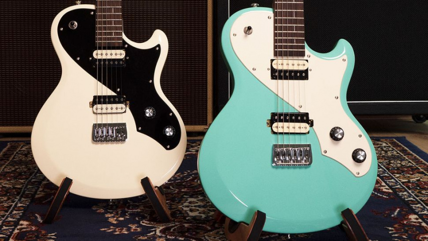 Shergold Provocateur Standard SP12 en Dirty Blonde y Mint Green