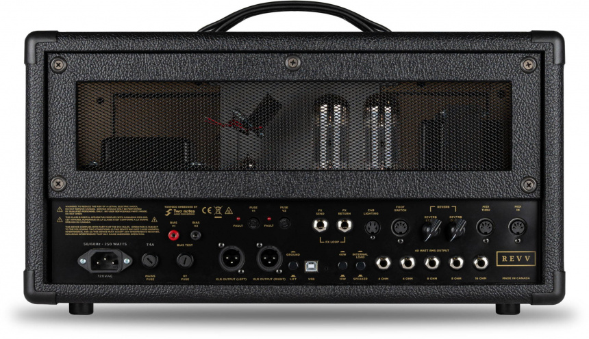 Panel trasero del Revv Dynamis D40