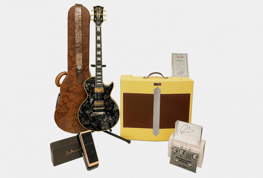 Equipo subastado por Joe Bonamassa