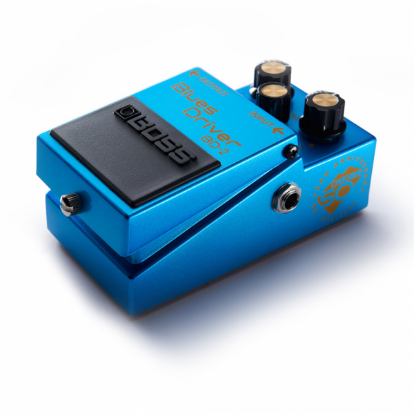 Boss Distortion, Blues Driver y Super Overdrive 50th Anniversary, una