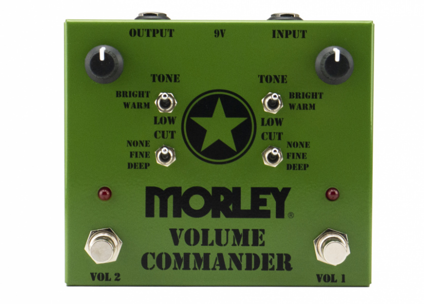 Frontal del Morley Volume Commander