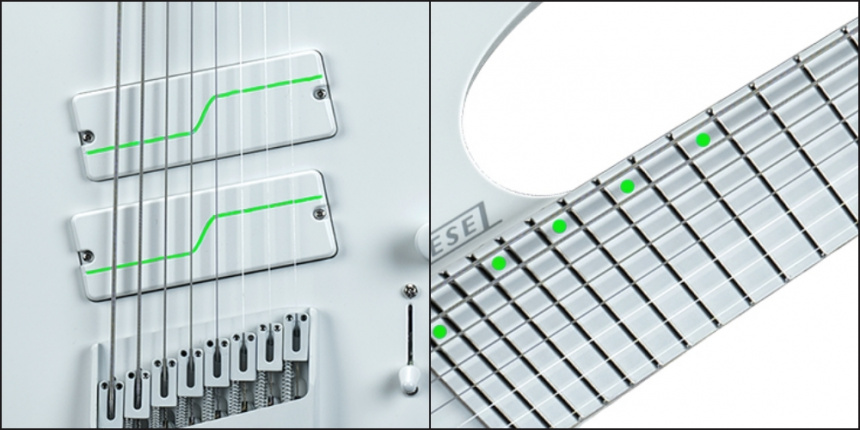 Detalles Luminlay en la Cuerpo de la Stef Carpenter Vader