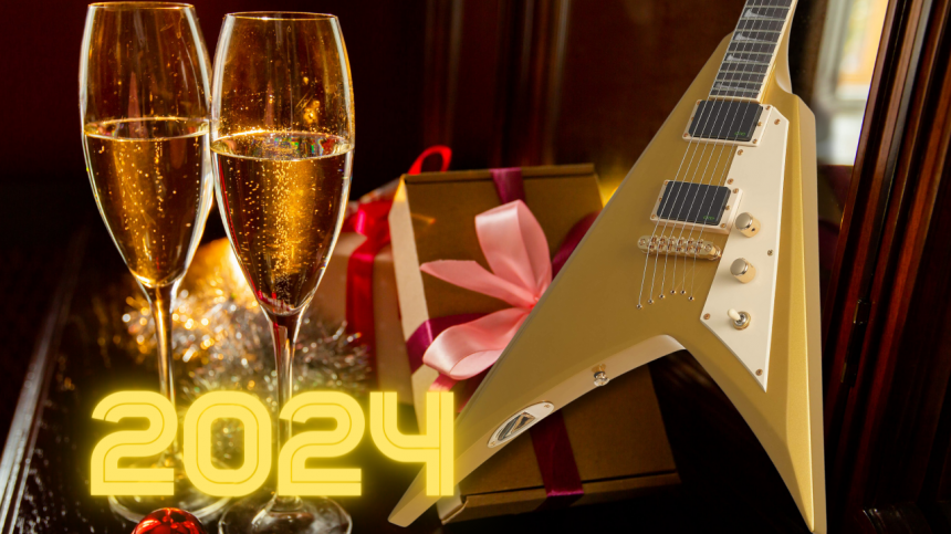 ¡Feliz año 2024 Guitarristas!