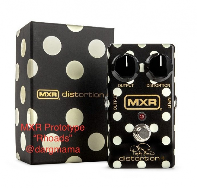 MXR Distortion+ Randy Rhoads signature