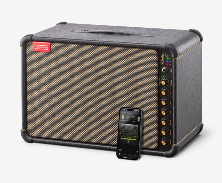 Positive Grid Spark Live con movil