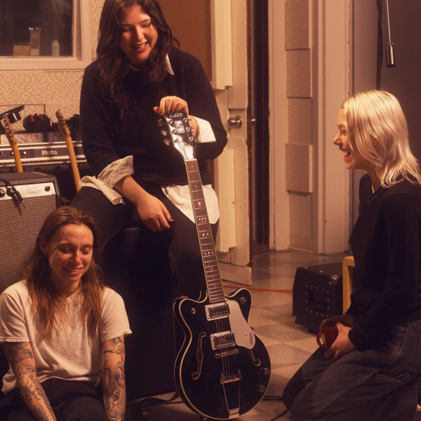 boygenius con su Gretsch signature
