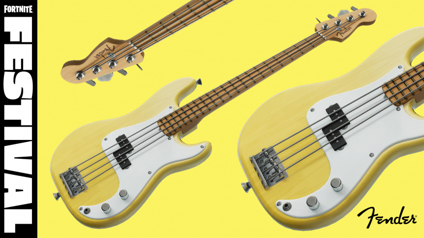 Fortnite Festival x Fender - Precision Bass