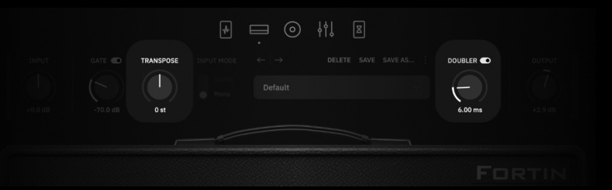 Fortin Nameless Suite X incorpora las funciones Transpose y Doubler