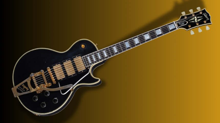 Gibson ofrece su LP 57 Custom 3PU Bigsby VOS 