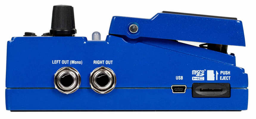 Conexiones del Digitech JamMan Solo HD