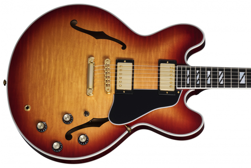Cuerpo de la Gibson Modern ES Supreme en Bourbon Burst