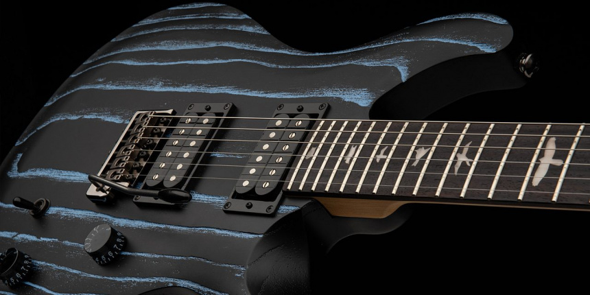 PRS SE Swamp Ash CE 24 Sandblasted Limited Edition Blue
