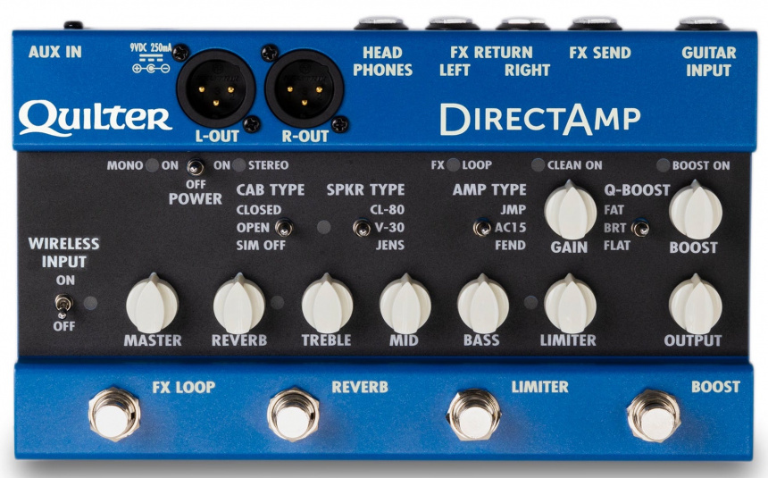 Frontal del Quilter DirectAmp