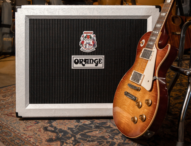 Oriverb Rockerverb 50 MKIII con Les Paul