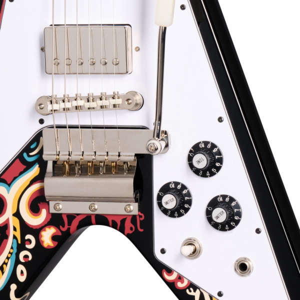 Epiphone Love Drops Flying V Jimi Hendrix
