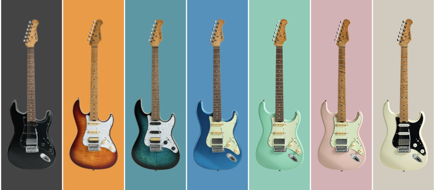 Harley Benton ST-Modern MN HSS