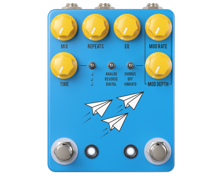 JHS Pedals Flight Delay en azul