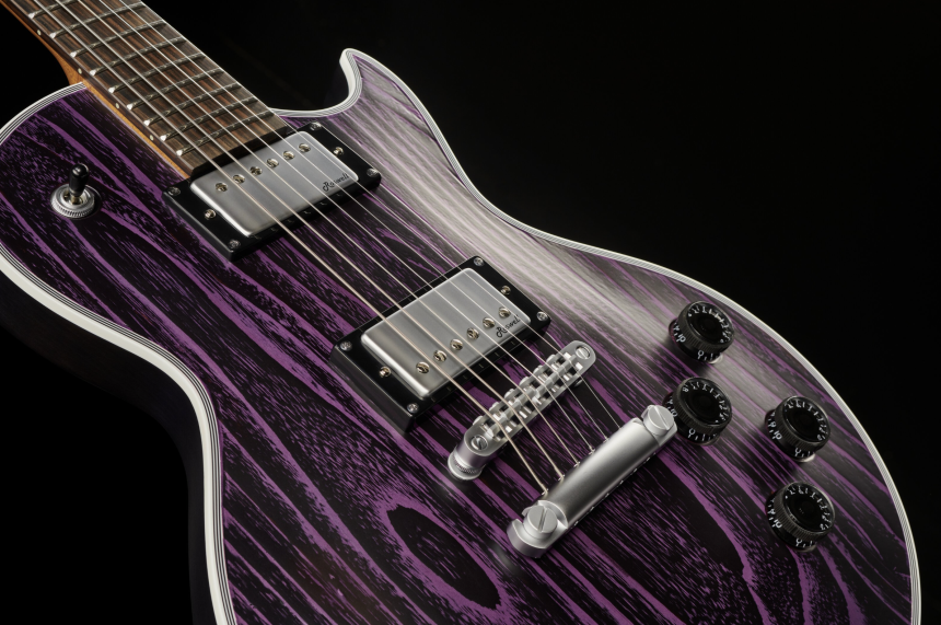 Harley Benton Agufish Custom Signature PB (Purple Blast)