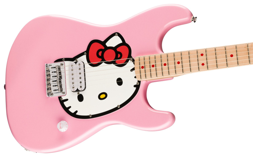 Cuerpo de la Squier Hello Kitty Strat
