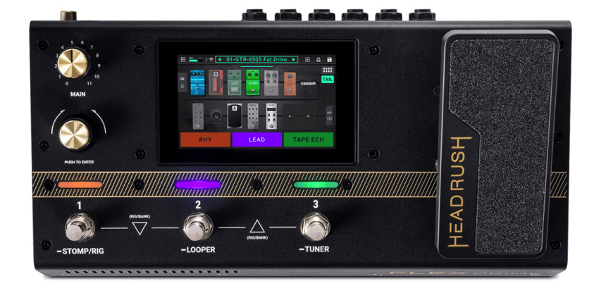 Frontal de la HeadRush Flex Prime