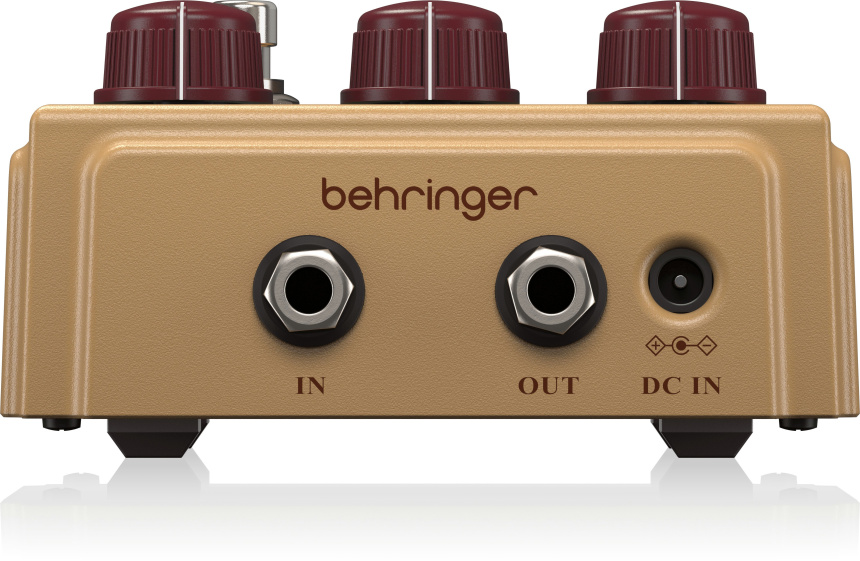 Conexiones del Behringer Centaur Overdrive