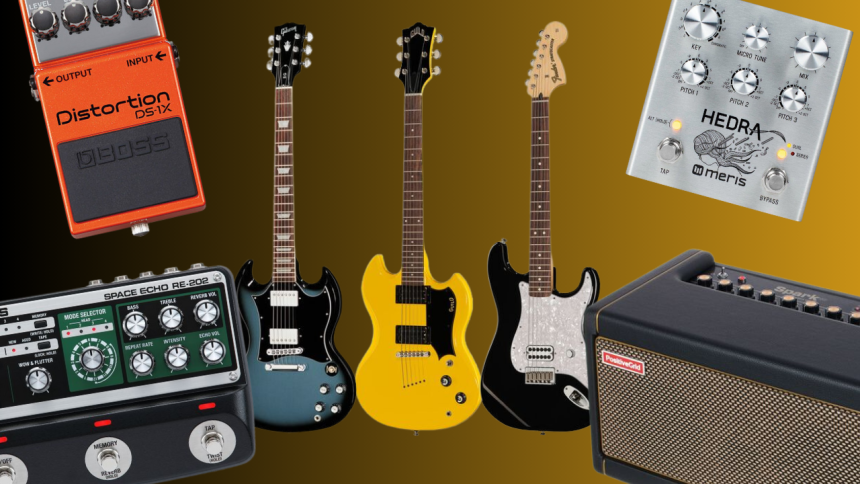 Ofertas de guitarras, amplis y pedales de Black Friday