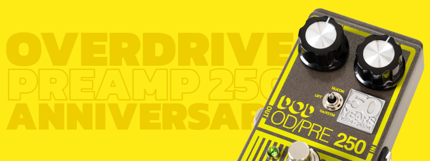 DigiTech Overdrive Preamp 250 50th Anniversary - banner