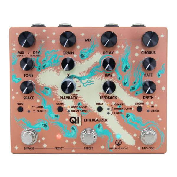 Walrus Audio Qi Etherealizer Stereo Multi-Effect (Yvette Young Signature)