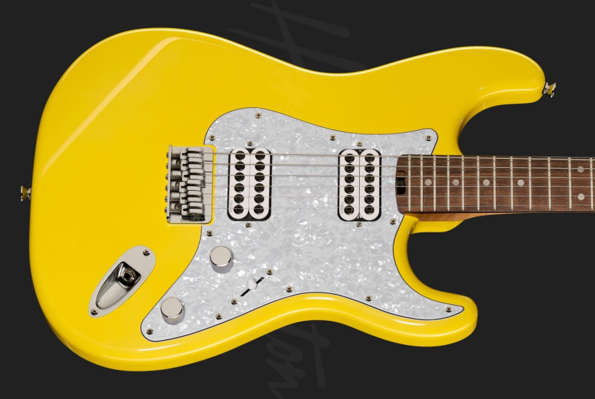 Cuerpo de la Harley Benton ST-Modern Plus HH en Yellow