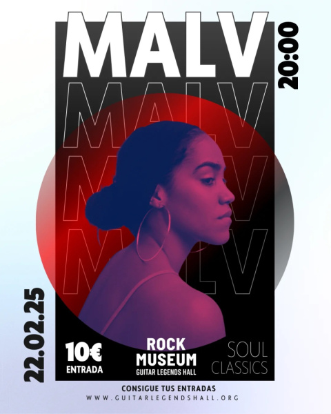 Malv en Guitar Legends Hall