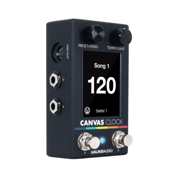 Walrus Audio Canvas Clock