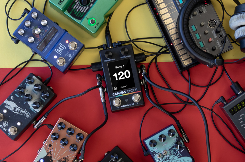 Walrus Audio Canvas Clock