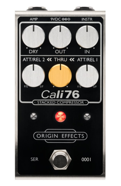 Origin Effects Cali76 V2 Stacked Compressor en Black